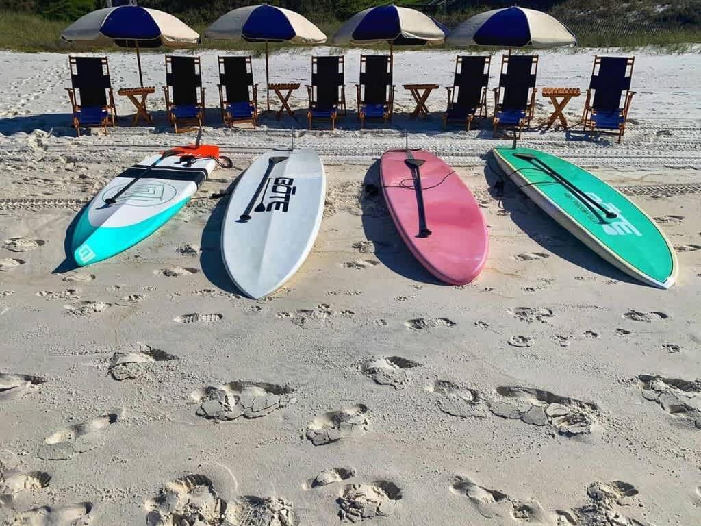 The Birdhouse In Luxury Watercolor Brand New 6 Seat Golf Cart Villa Santa Rosa Beach Exteriör bild