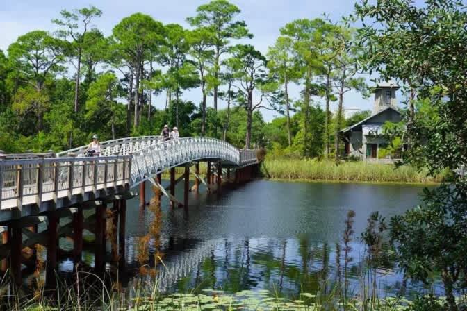 The Birdhouse In Luxury Watercolor Brand New 6 Seat Golf Cart Villa Santa Rosa Beach Exteriör bild
