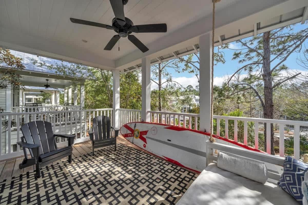 The Birdhouse In Luxury Watercolor Brand New 6 Seat Golf Cart Villa Santa Rosa Beach Exteriör bild